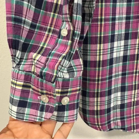 Brooks Brothers The Original Polo Shirt Regular Fit Button Up Shirt Plaid L - Picture 6 of 8
